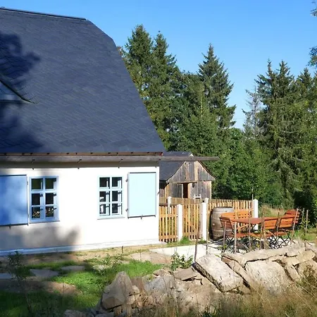 Ferienhaus Fergunna Direkt Am Kammweg Mit Sauna Marienberg Exterior foto