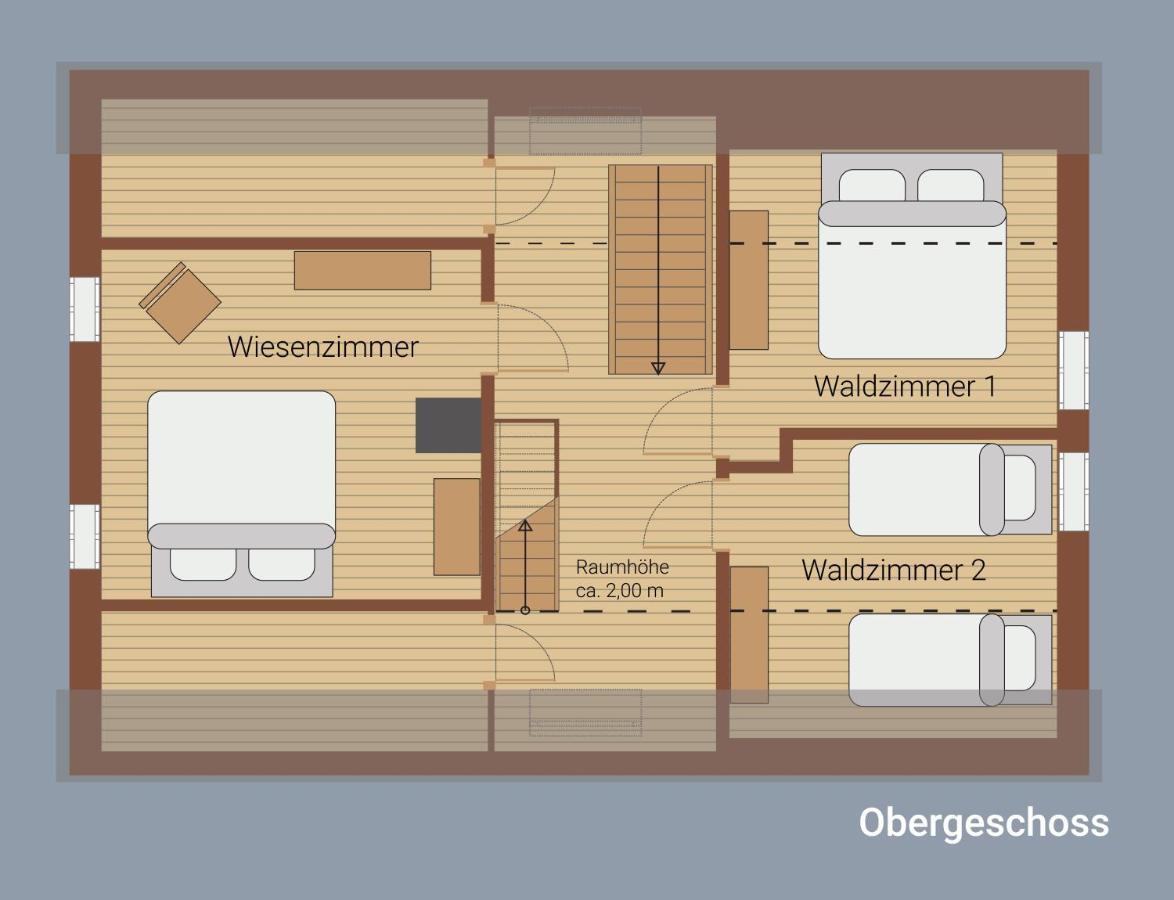 Fergunna Direkt Am Kammweg Mit Sauna Сasa de vacaciones