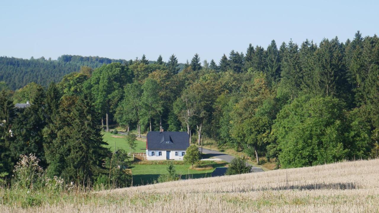 Ferienhaus Fergunna Direkt Am Kammweg Mit Sauna Marienberg